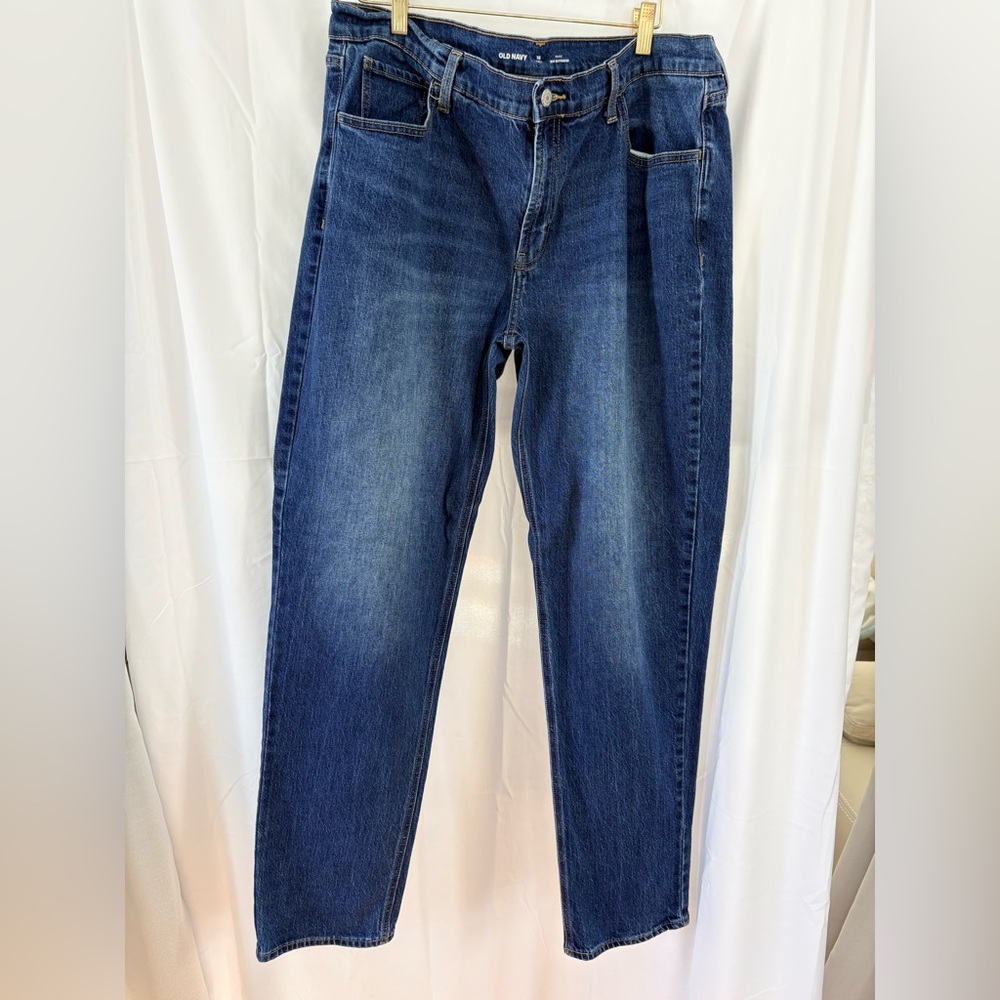 Old Navy Women's Blue Boyfriend Jeans